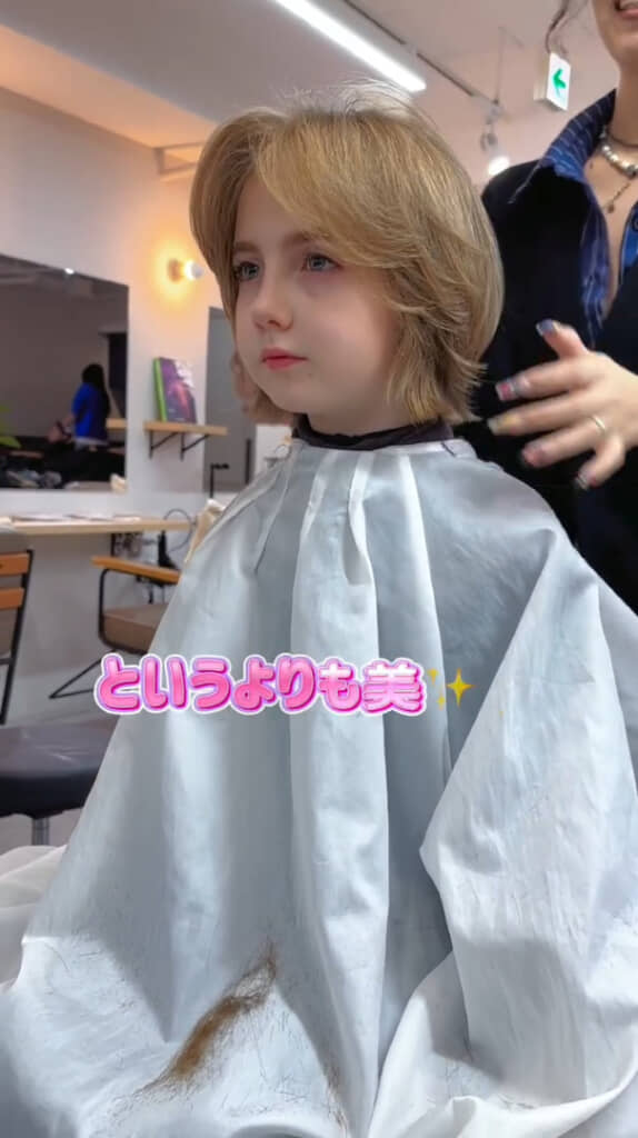 新しい髪型でより美少女感が増し増しに……！