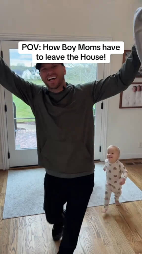 大成功でパパさんもにっこり！