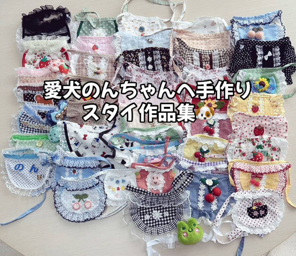 愛犬にもたくさんの愛情が注がれています