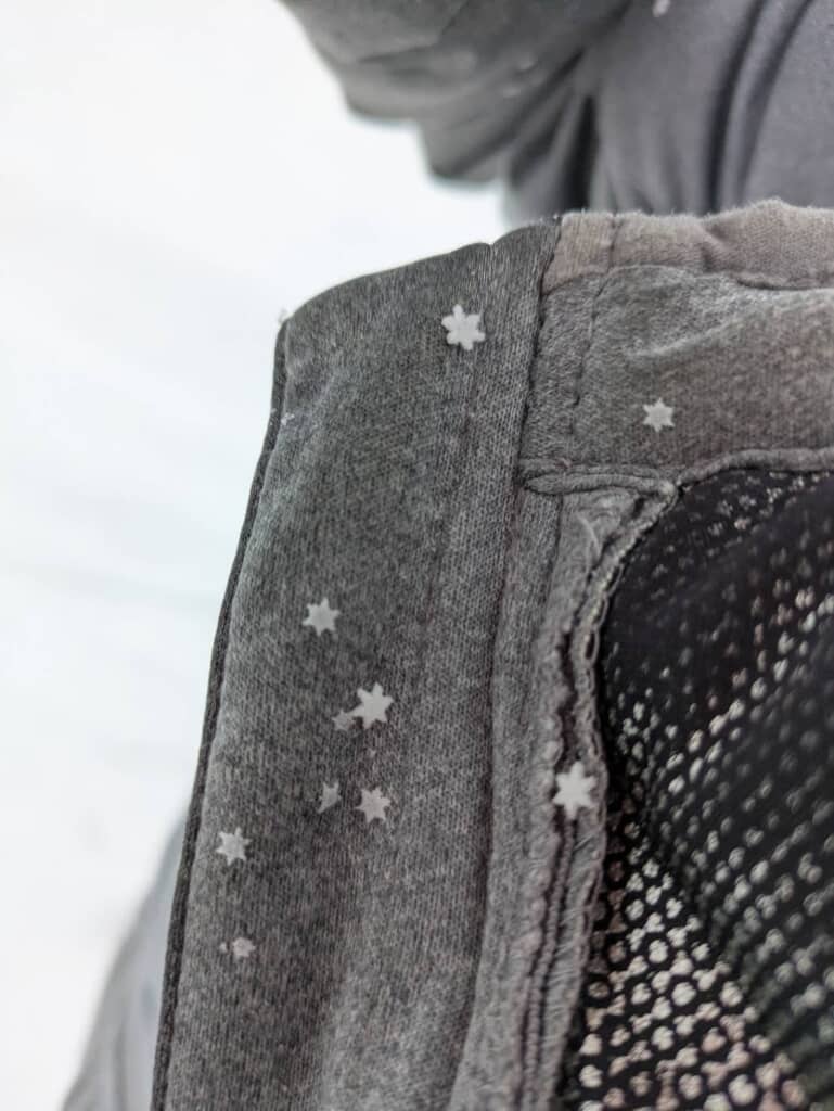 巨大な雪の結晶！