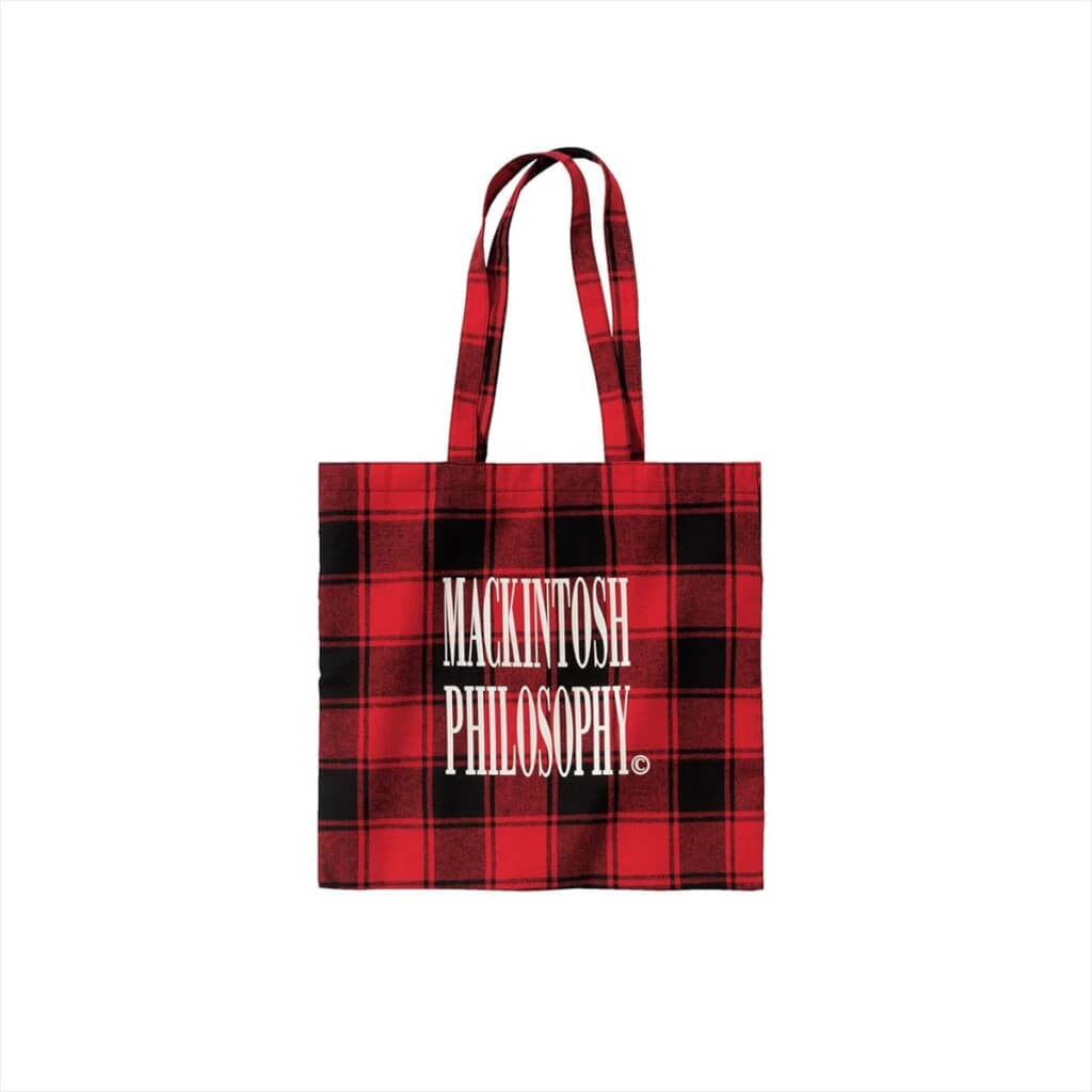 マッキントッシュ フィロソフィー 大人のチェック柄BIGトート