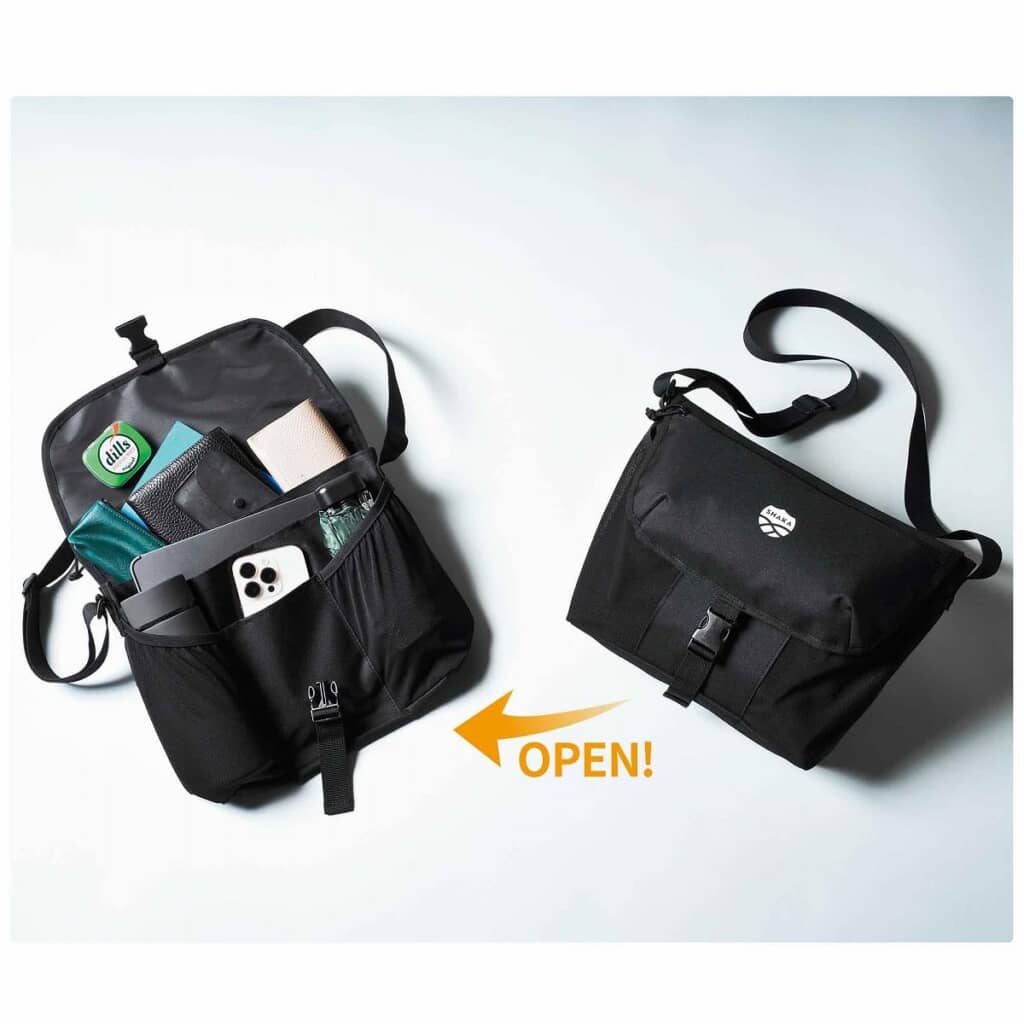 「シャカ」のメッセンジャーバッグ