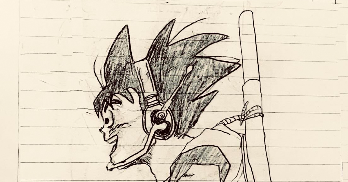 息子の絵 ←9歳息子の絵 9歳のころの僕の絵→ 絵本作家の父が比べてみると