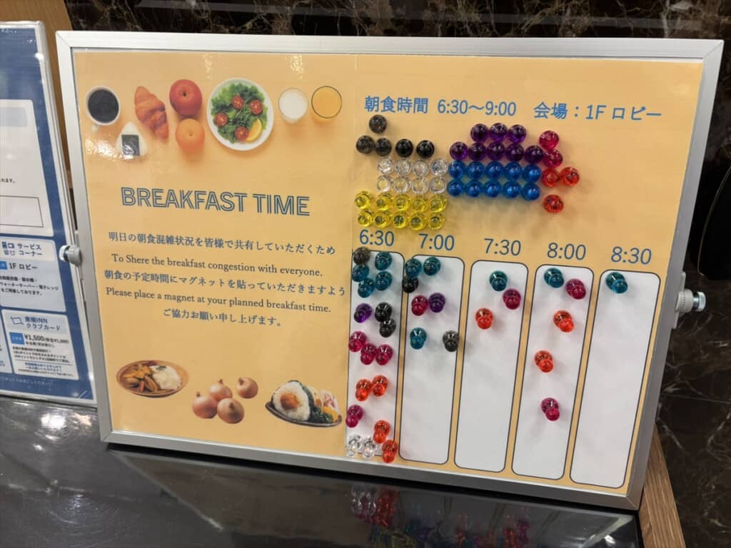 東横インの革命的な案内ボード