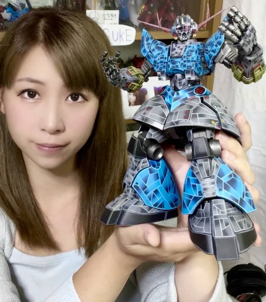 「わたしのパーフェクトジオング」「頑張って作って塗った作品です！」