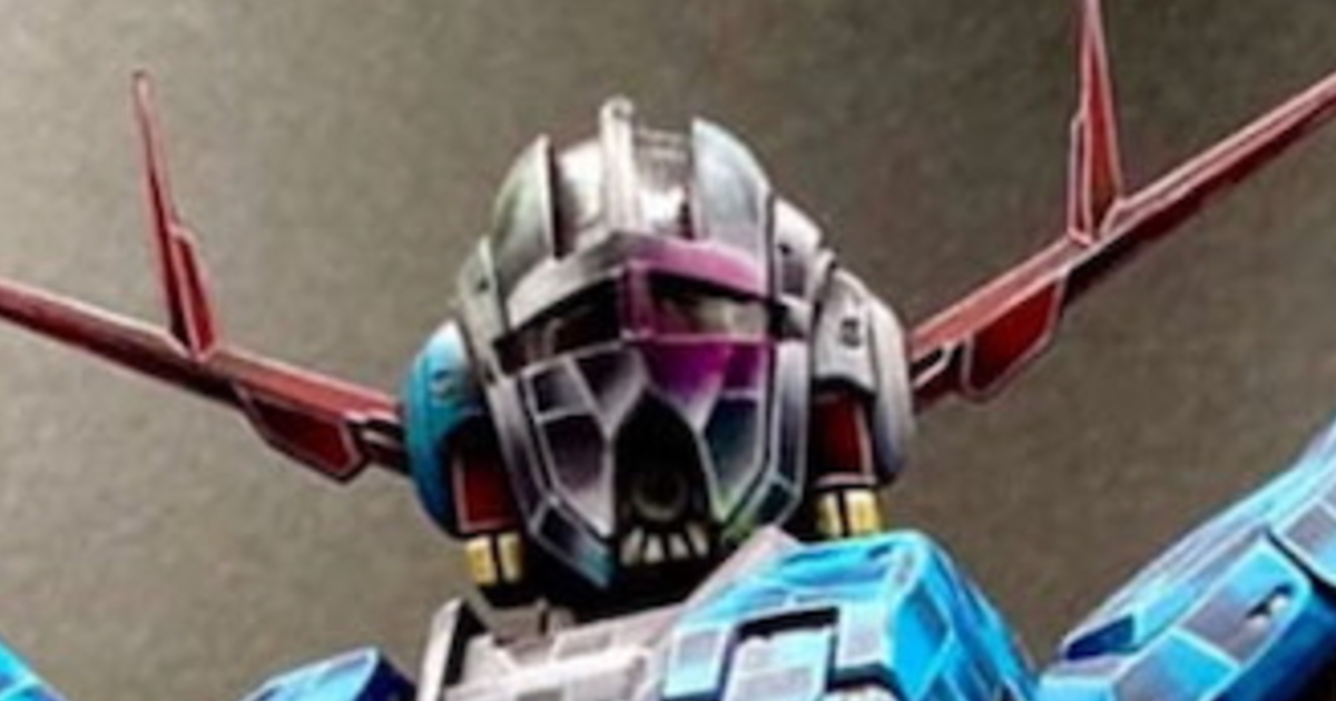 筆塗りガチ勢がガンプラを仕上げると……　オリジナリティーあふれる作品に称賛「おースゲェ」「塗装もパーフェクト」「アートですね」（1/3） | ホビー ねとらぼ