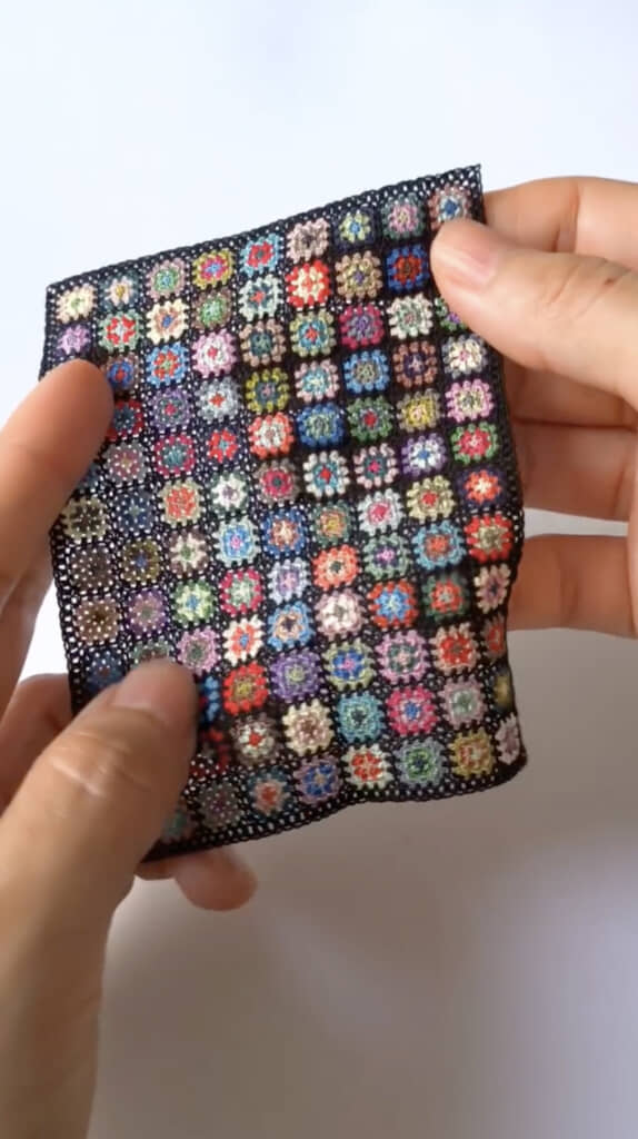 ミニチュアブランケットが完成！