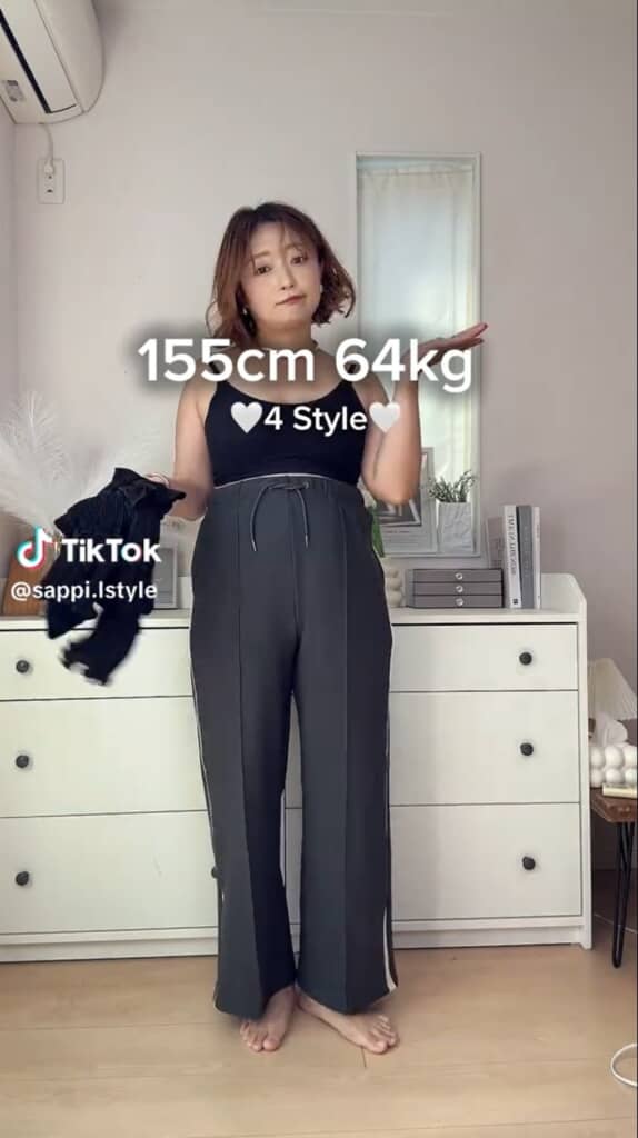 155センチ64キロのさっぴさん