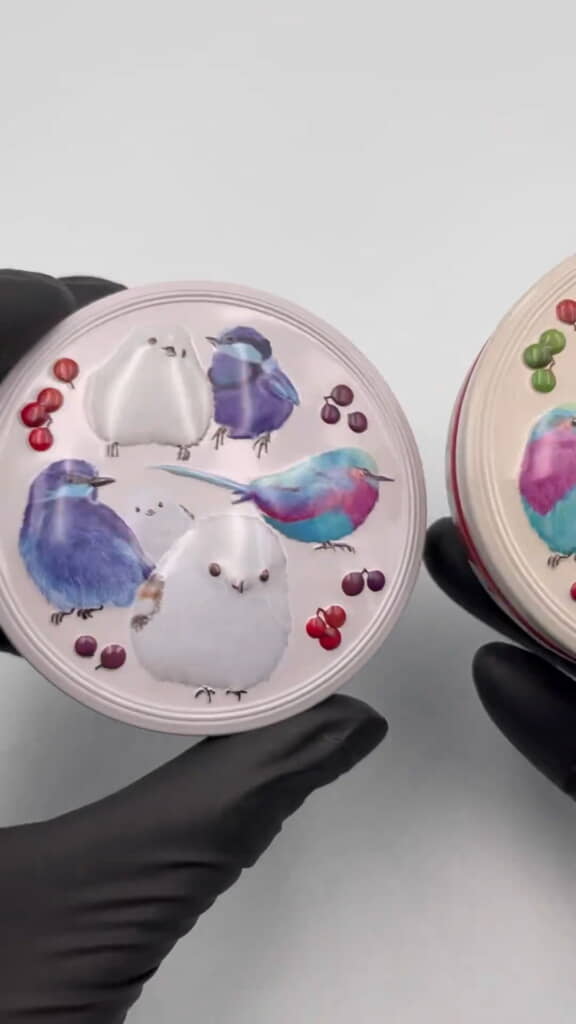 シマエナガとムシクイの夢の共演