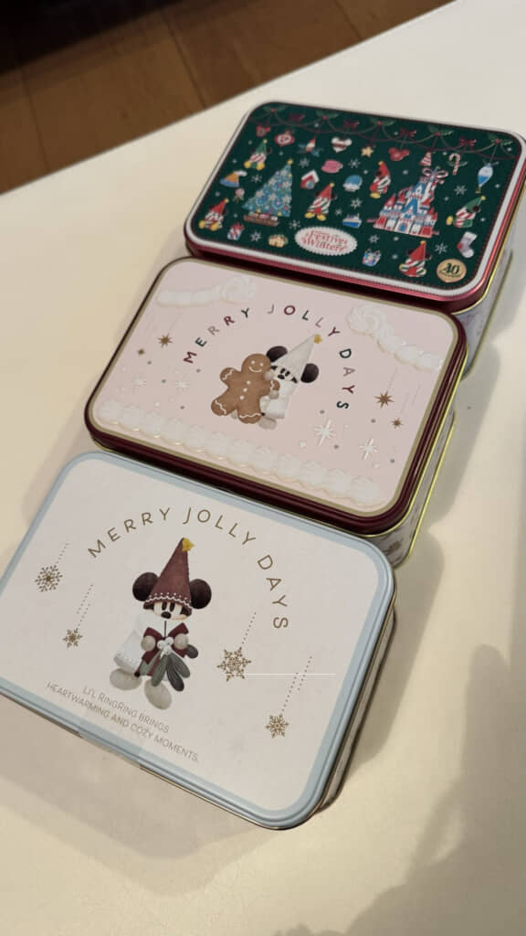 オリエンタルランドが販売する歴代のクッキー缶