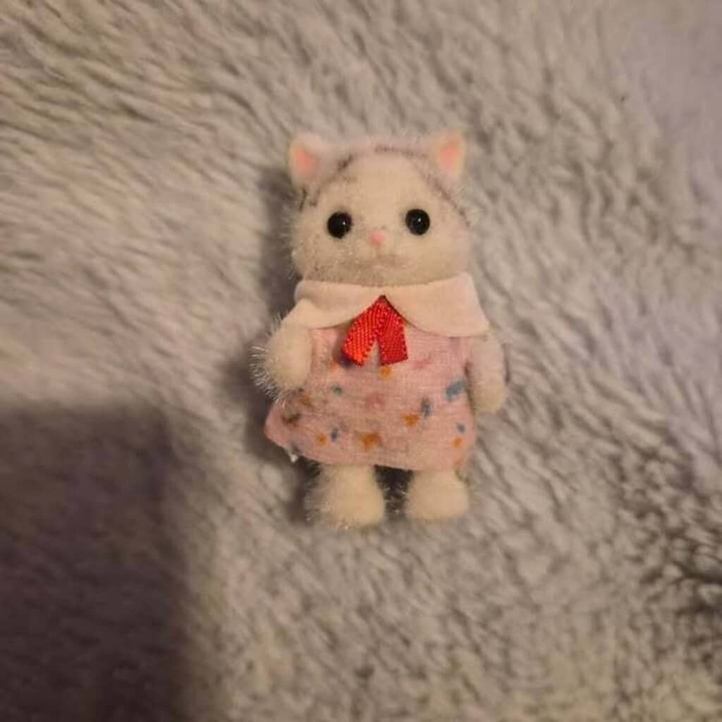 お着換えはピンクのワンピース「画像は投稿者（_2914_）さん提供」