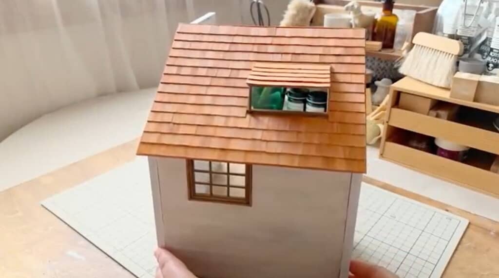 屋根ができました