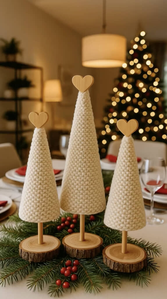 インテリアにぴったりなクリスマスツリーが完成