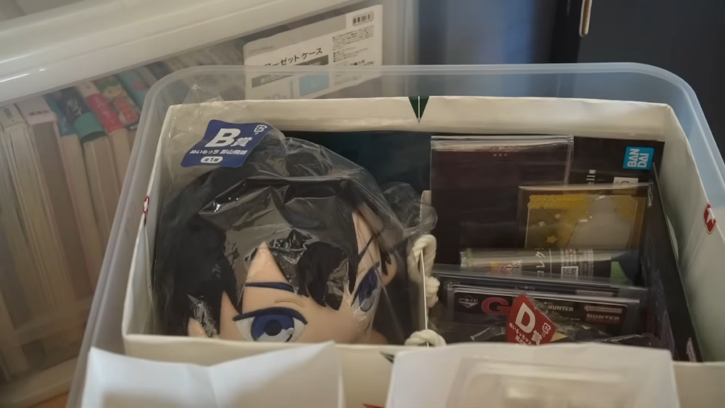 細々としたキャラクターグッズもすっきり