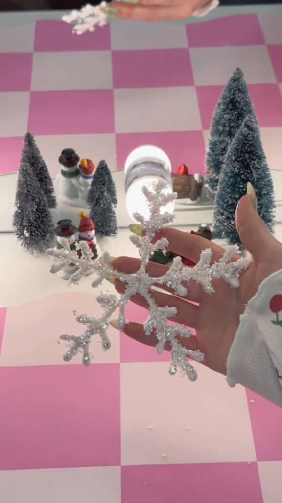 ラメをつけてキラキラに！