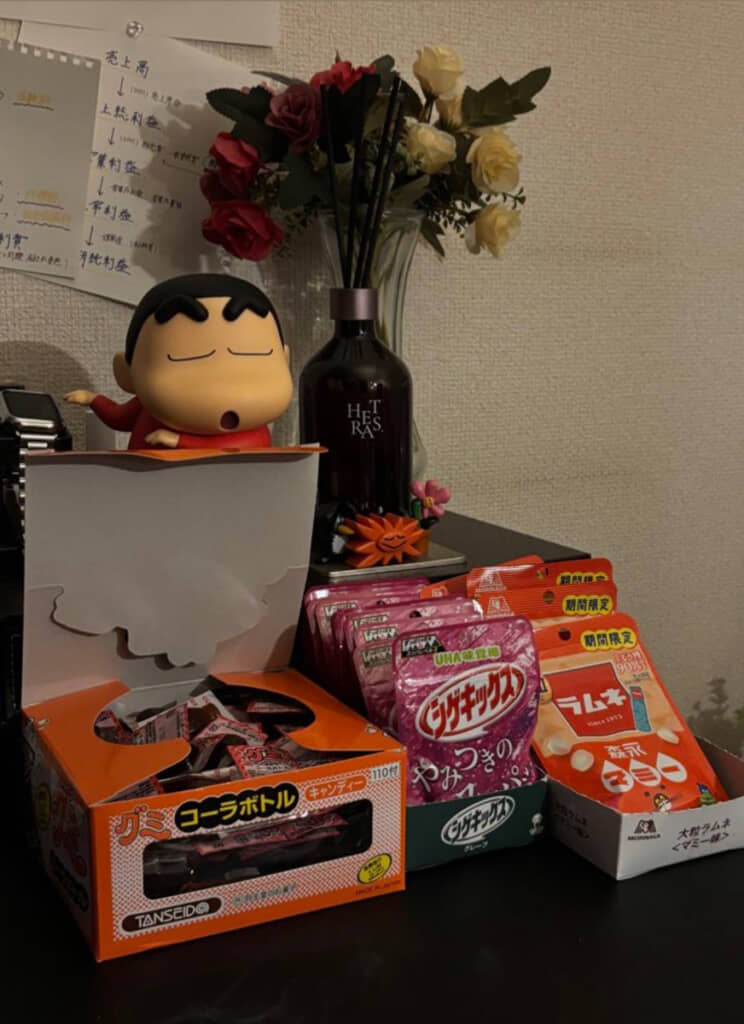 駄菓子もいっぱい