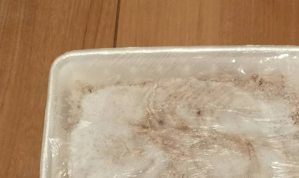 冷凍庫で見つけたひき肉