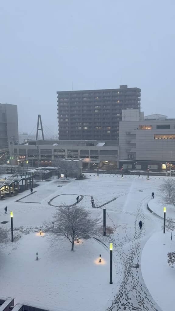 何度も往復して文字を読みやすくします