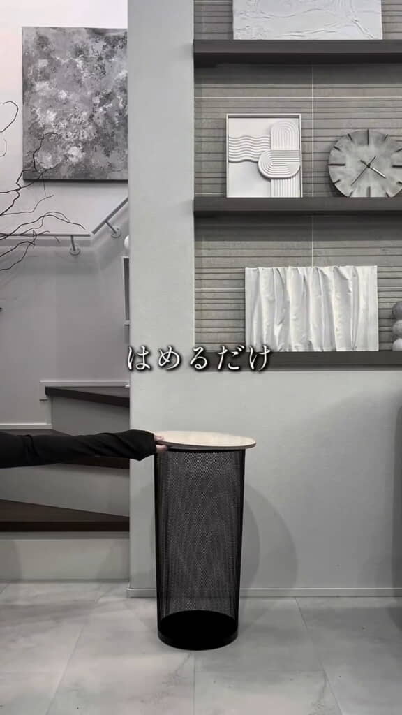 傘立てにはめるだけ！