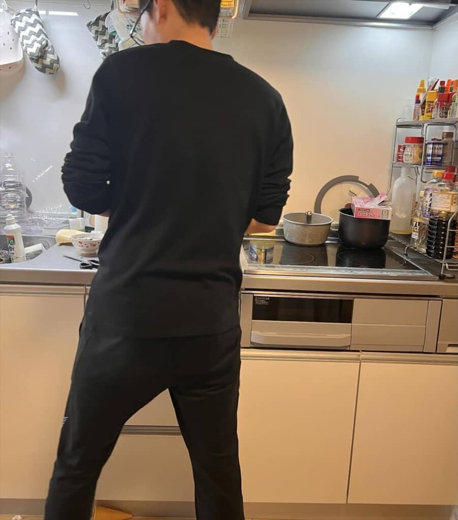 日曜日の朝9時からお出かけ用のお弁当を作ってくれる夫