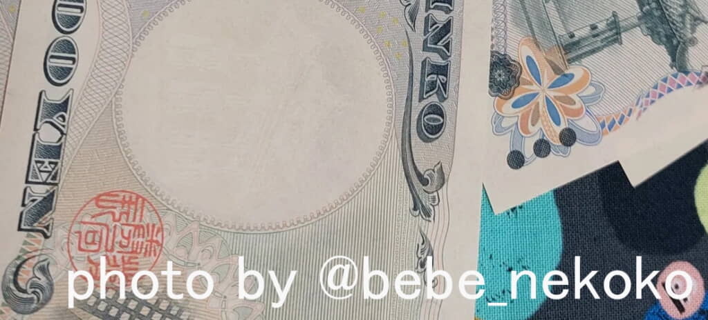 片付けしてたら紙幣が出てきた……