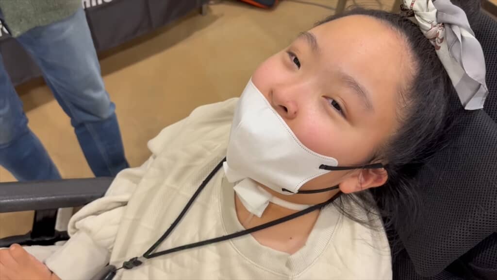 “毛様細胞性星細胞腫”と闘う渡邊葉月ちゃん