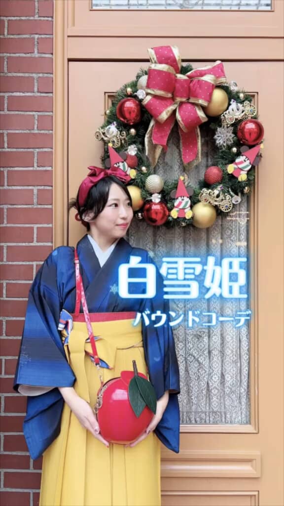 和装で白雪姫……？