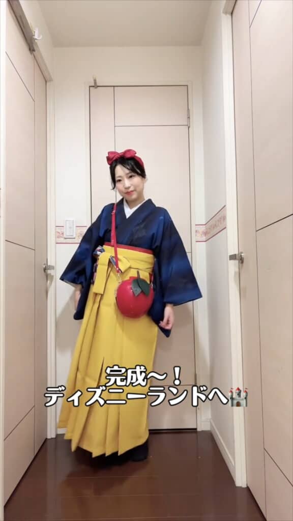 トレードマークのリンゴも忘れずに！