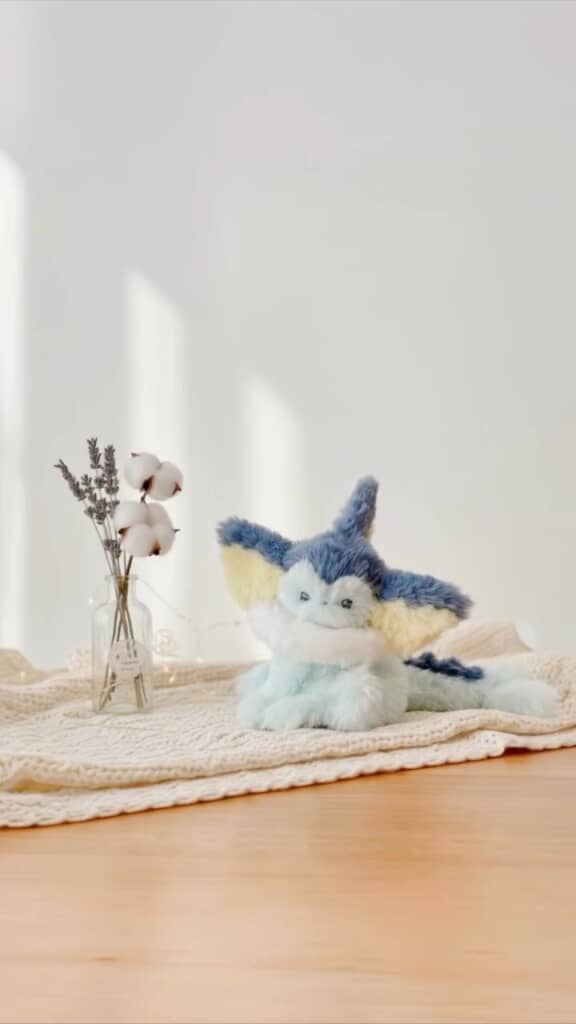 かわいいシャワーズが完成