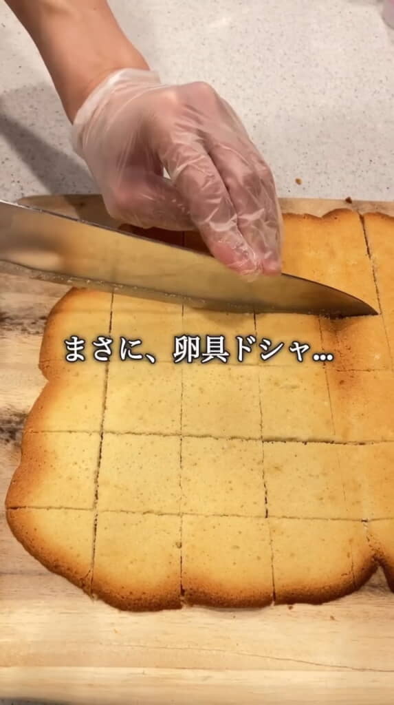 「まさに、卵具ドシャ…」