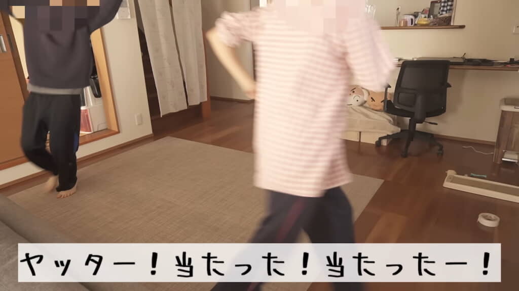 夫婦で歓喜の舞
