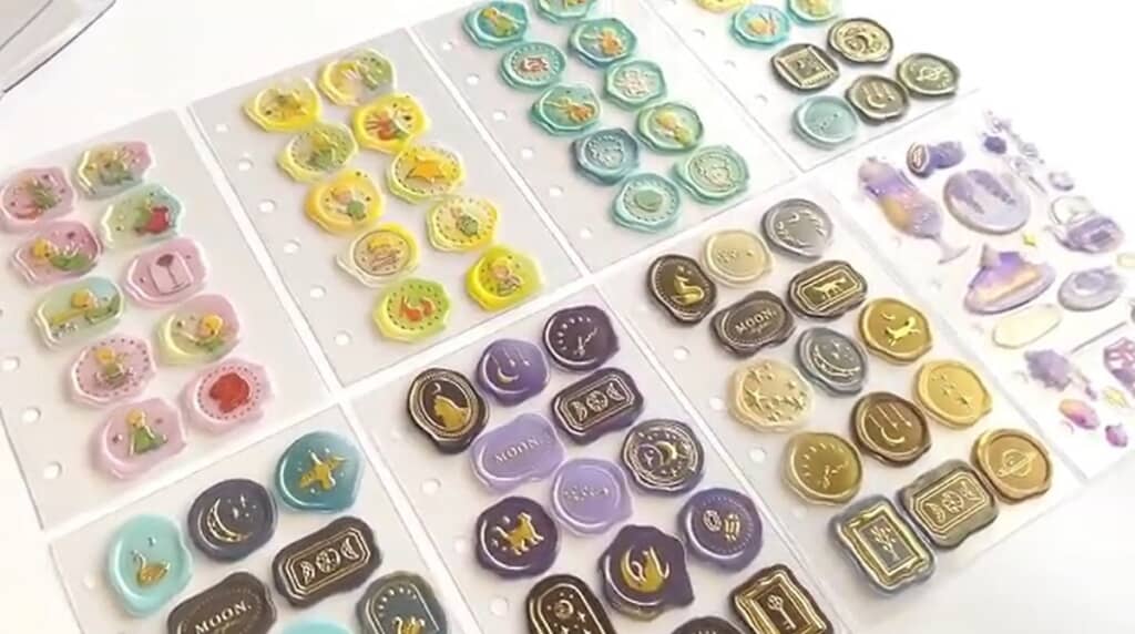 大人かわいいシール