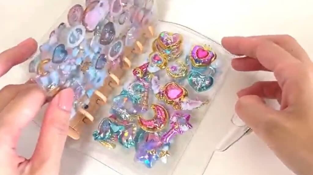 宝石のようなシール