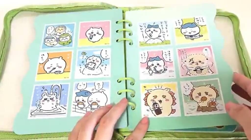 ちいかわのシールたち