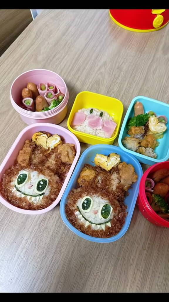 ラブブ弁当完成！
