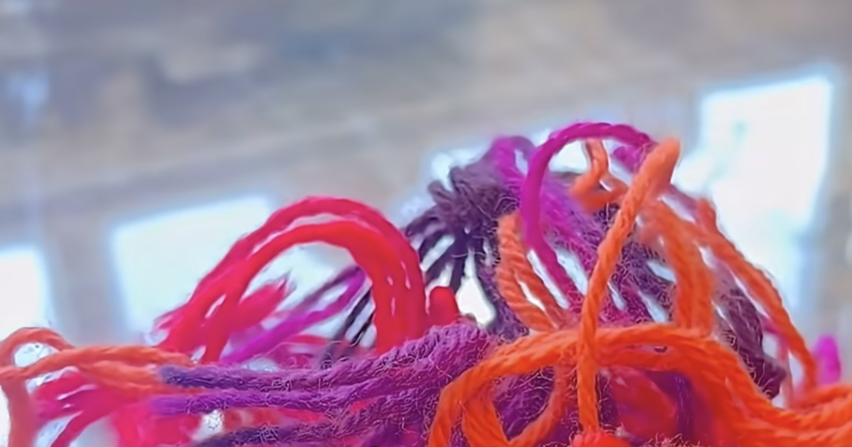 捨てるはずの毛糸→集めてほぐしていくと……「凄い神業」 120万再生の“魔法みたいな再利用方法”に「童話みたい」「真似出来んwww」(1/2) | カルチャー・アート ねとらぼ