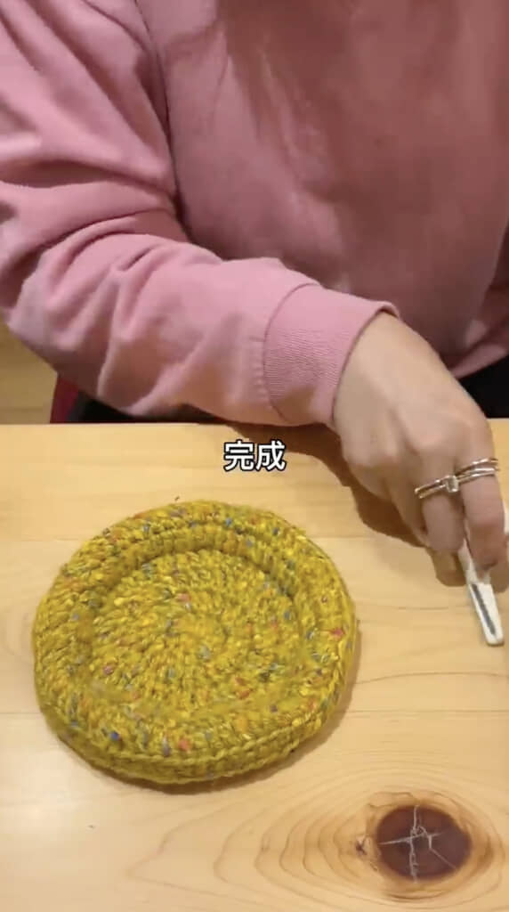 ぷっくりコースターの出来上がり！