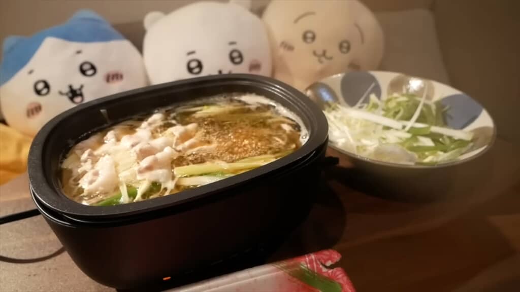 無印良品の深型ホットプレートをフル活用した1人暮らしごはん