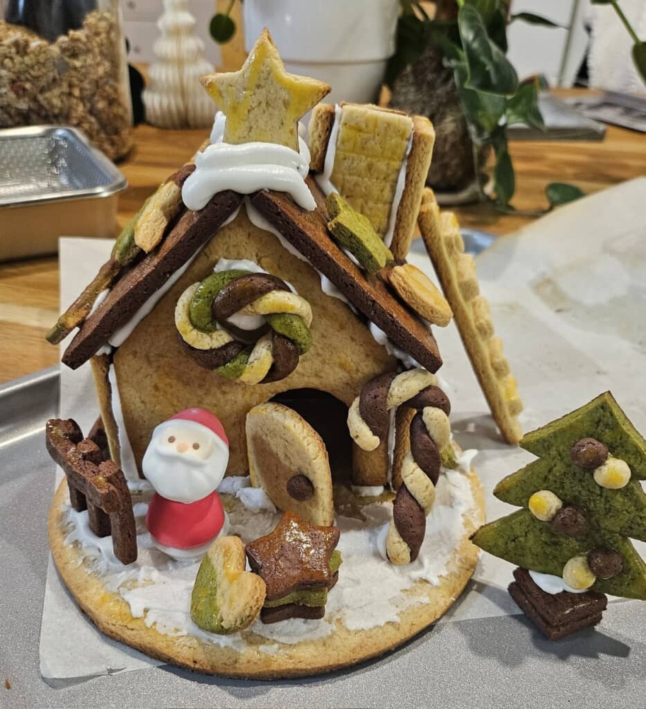 完成したヘクセンハウス