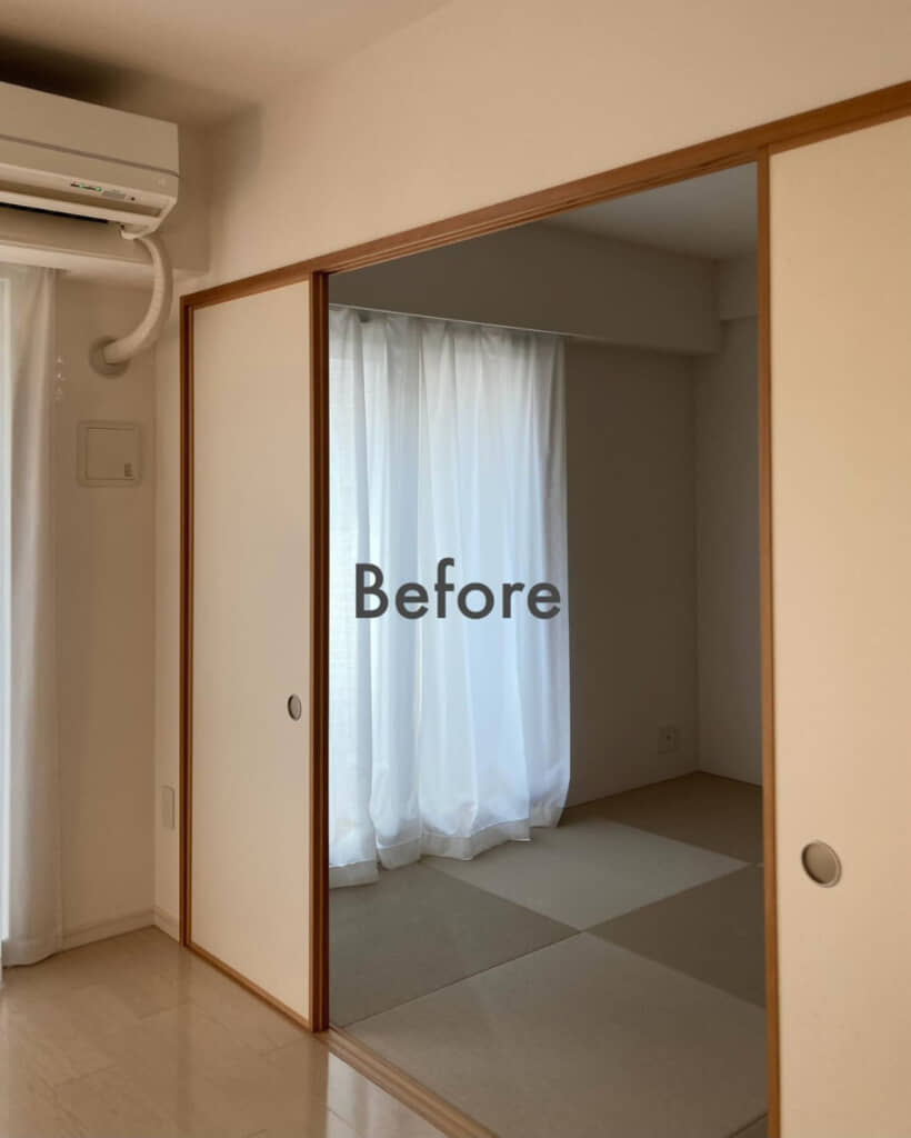 リビング（ダイニング）のビフォー