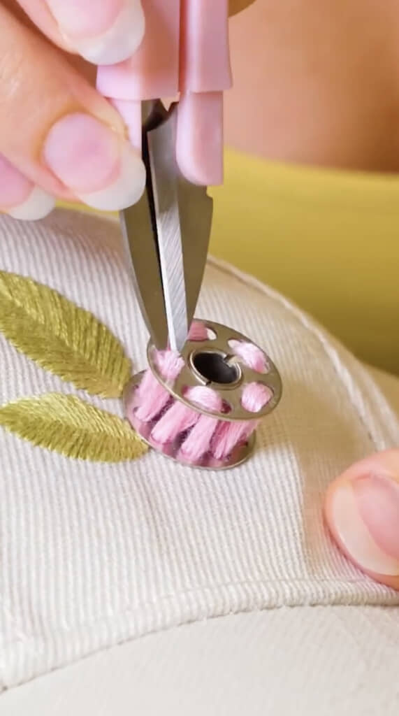 束になったらカットして……