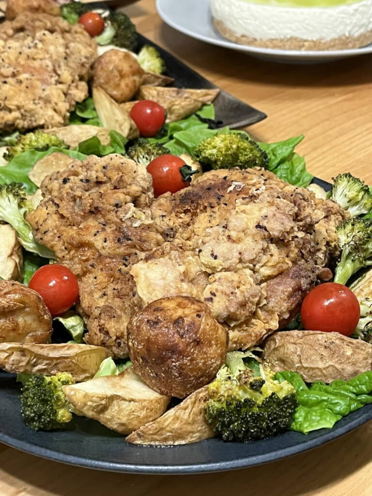 チキンやポテトも最高