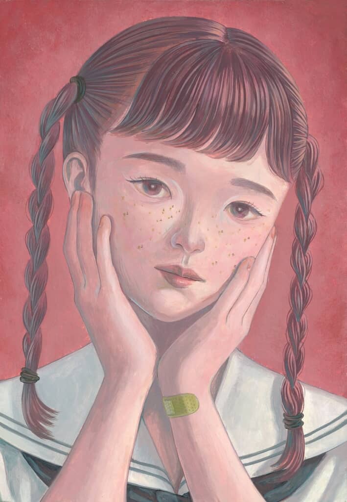 一見するとかわいらしいそばかす顔の女の子。しかし……