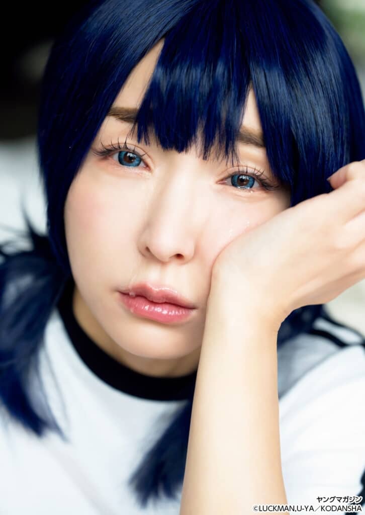 加護亜依の『平成敗残兵すみれちゃん』のすしカルマ（御手洗颯子）のコスプレグラビア