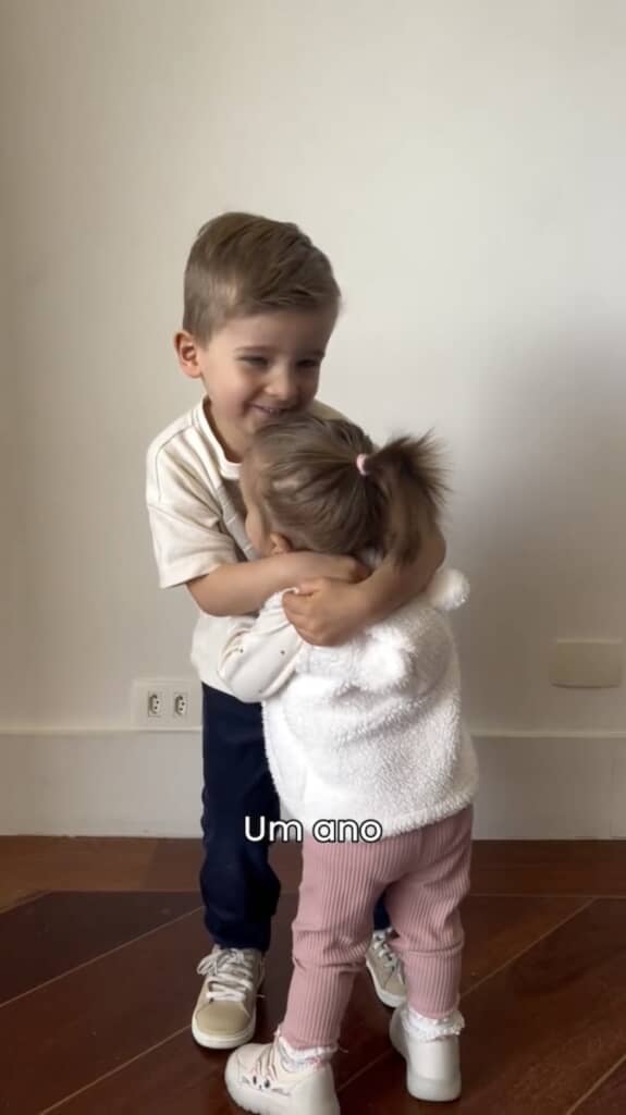 1年後には、2人はすっかり仲良しに！