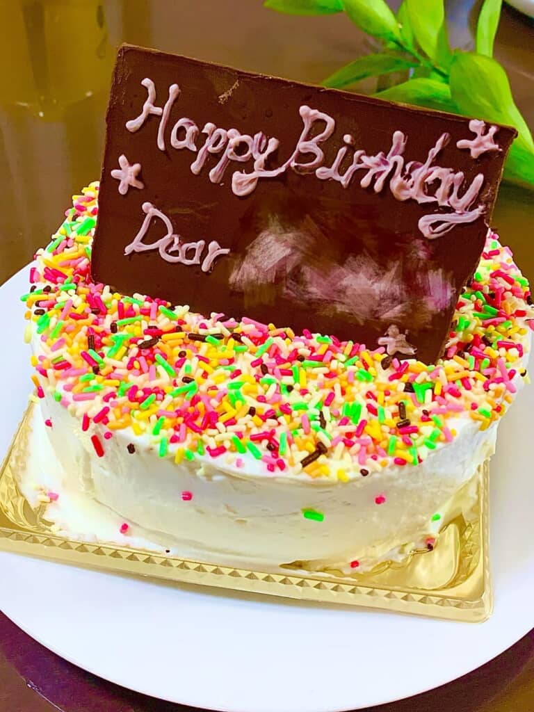 幸せすぎるケーキです