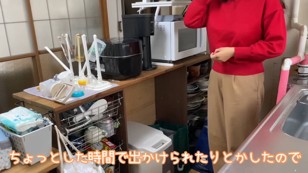 DIYで作ったキッチンカウンター