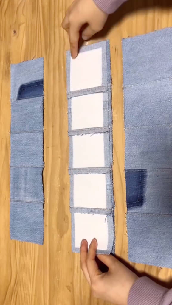 作ったパーツをつなげる