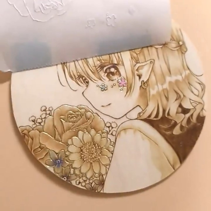 作品に輝きが増しました