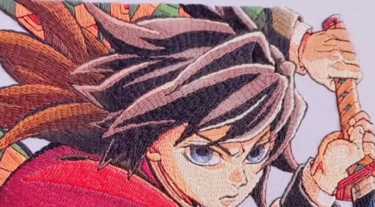 「鬼滅の刃」の絵と思いきや…… まさかの作品に「おおおおー!」「凄いとしか言えない」「感動です」(1/3) | ハンドメイド ねとらぼ